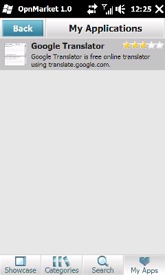 ѵWindows MobileӦ̵ -- OpnMarket