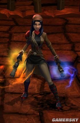 《火炬之光》比较帅的双枪MM装