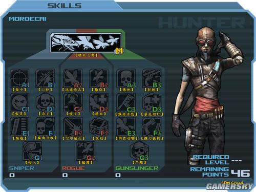 《无主之地》资料：Mordecai技能介绍