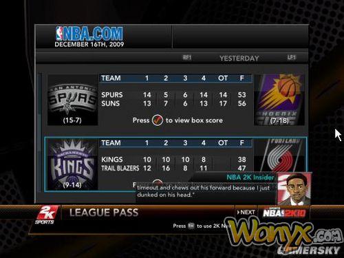 ��NBA&nbsp;2K10��MPģʽ���Ա���ģ��ʱ���޸��ĵ�