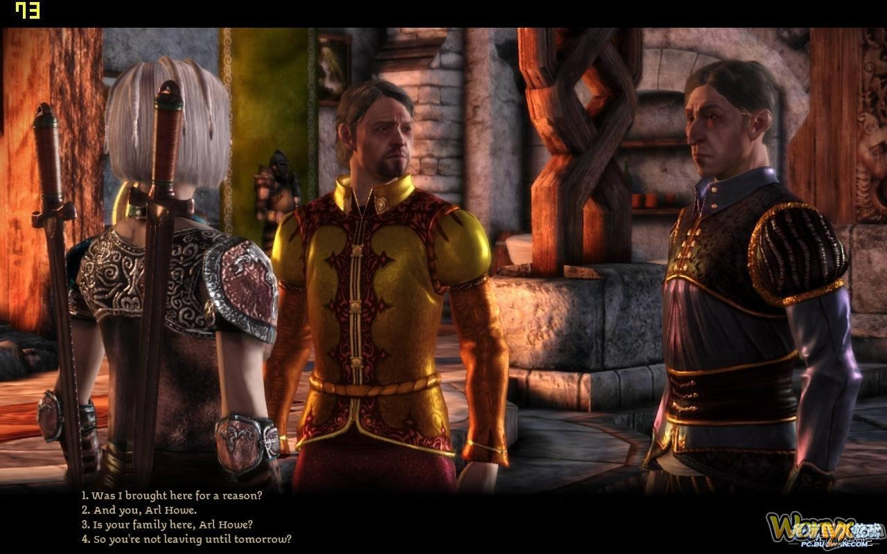 《龙腾世纪起源》初步评测和进入游戏心得