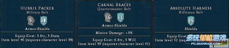 《暗黑之门伦敦》Marksman防具进阶选择导引