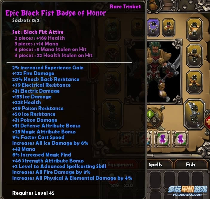 《火炬之光》35级以上变态装备展示