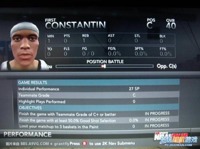 ��NBA2K10��ѡ�������е�skill point��Ӱ�죨��Ȼ���з�λ�ã�