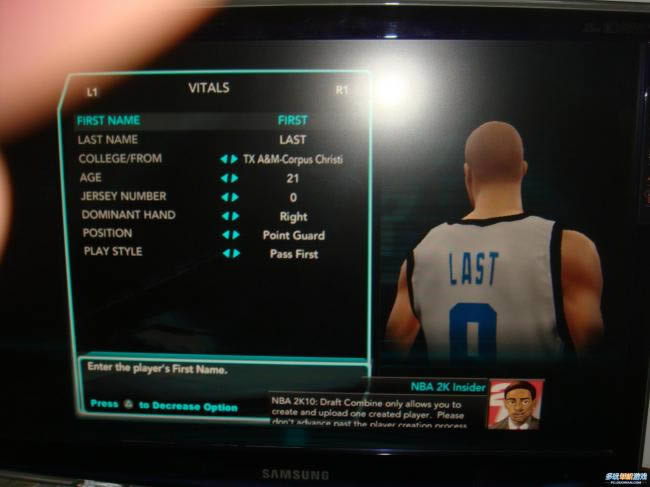 ��NBA2K10��ѡ�����ˡ��������