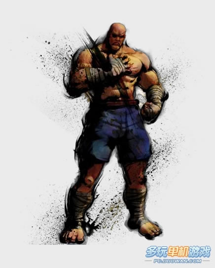 ����ͷ����4��SAGAT(ɳ����)��ɫ����