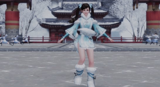 ���������µ�������ʥ��ѩӰʱװͼ��һ��