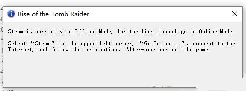 ĹӰSteam is currently in OFFline Modeô