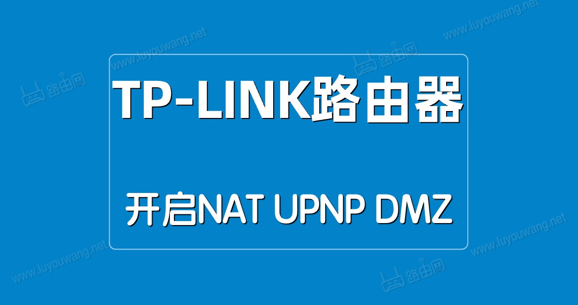 TP-LINK·NAT/UPNP/DMZ - վ