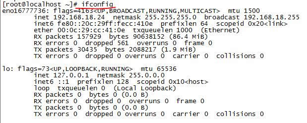 centos7ûifconfigΰ?