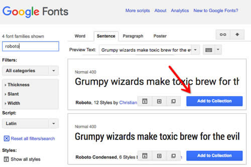 ȼҳʹ GOOGLE WEB FONT