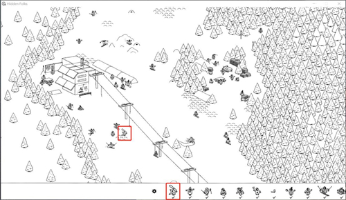 �����ص���Hidden Folks��ѩ��ƪ���Ի���