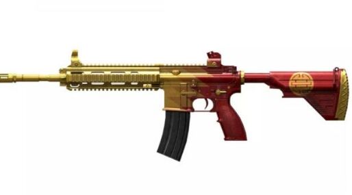 《绝地求生刺激战场》M416迎春赐吉皮肤