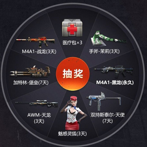 CF手游最终12小时版本签到礼包