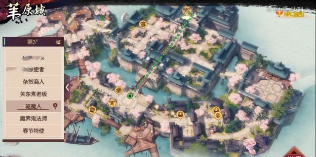 《侍魂胧月传说》苇原城爱心少女位置介绍