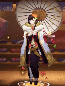 《阴阳师》雨女皮肤新雪之思