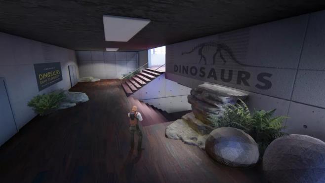 ?CF手游恐龙博物馆地图一览