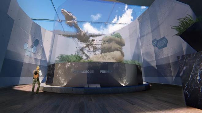 ?CF手游恐龙博物馆地图一览