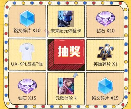 《王者荣耀》2019春季赛赛前热身礼包