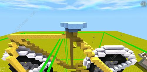 《迷你世界》微缩自行车怎么做