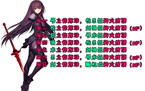 《FGO》修炼场材料掉落攻略