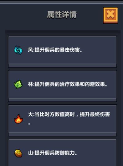 《佣兵地下城》佣兵出战阵容攻略介绍
