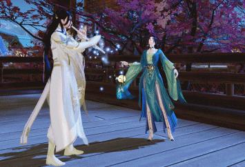 《楚留香》手游乐器挂件新增弹奏表情动作