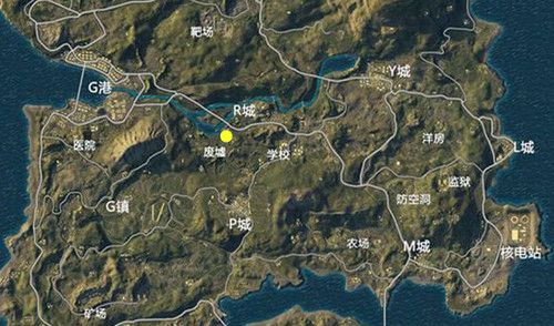 《绝地求生刺激战场》爱心岛位置一览