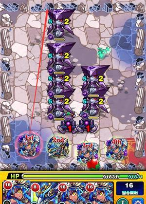 《怪物弹珠》奇想游技场樱花步道第5关攻略