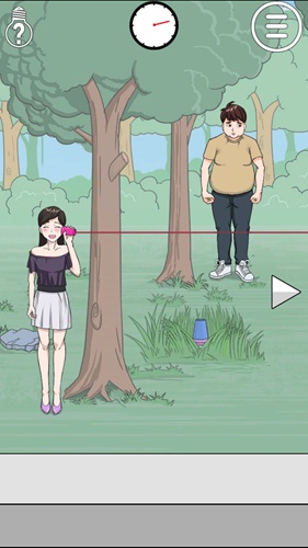 《拆散情侣大作战3》第一关图文攻略