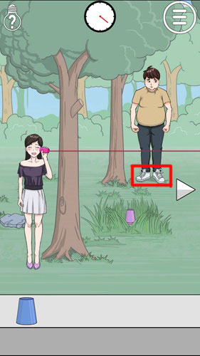 《拆散情侣大作战3》第一关图文攻略