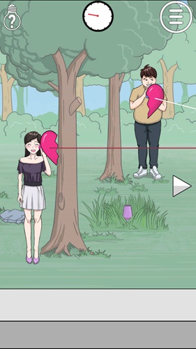 《拆散情侣大作战3》第一关图文攻略