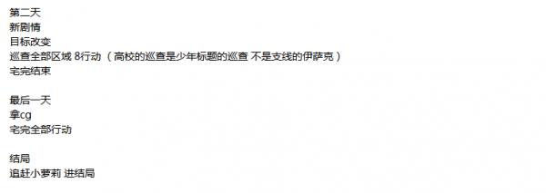 《永远的7日之都》塞拉菲姆主线攻略详情