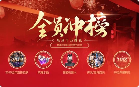 《王者荣耀》全员冲榜活动