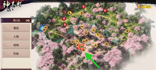 《侍魂胧月传说》神木町屋顶的木桶寻宝一览