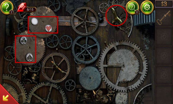 《密室逃脱10侦探风云》第13关怎么过