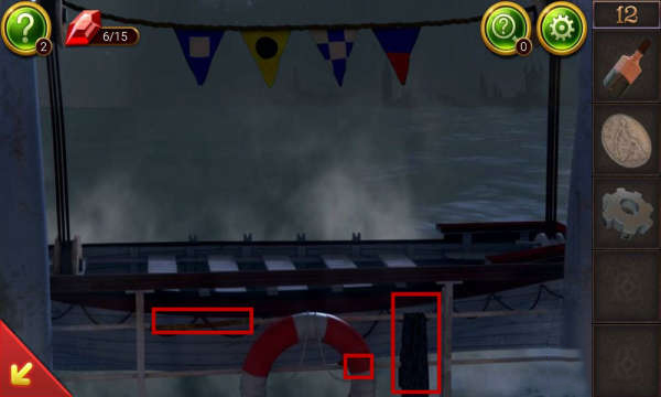 《密室逃脱10侦探风云》第12关怎么过