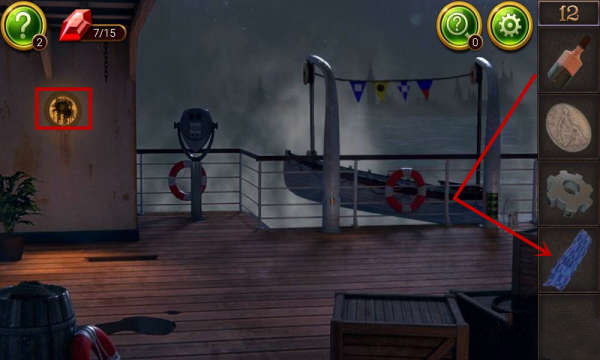 《密室逃脱10侦探风云》第12关怎么过