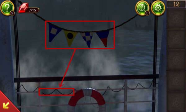 《密室逃脱10侦探风云》第12关怎么过