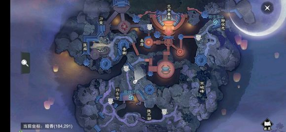 《楚留香》手游2019年1月10日打坐点位置