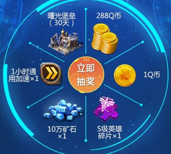 《红警OL》公测盛典礼包