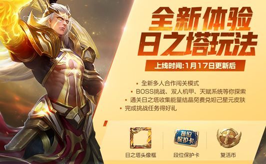 《王者荣耀》日之塔头像框获得方法