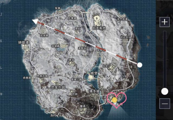 《绝地求生刺激战场》雪地地图年兽雕像位置图文一览