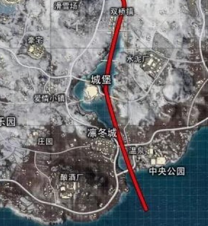 《绝地求生刺激战场》雪地地图城堡怎么打