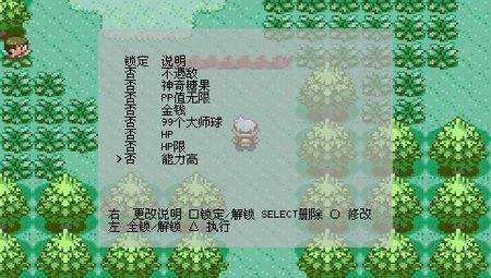 《口袋妖怪暗之冰花》金手指代码多少