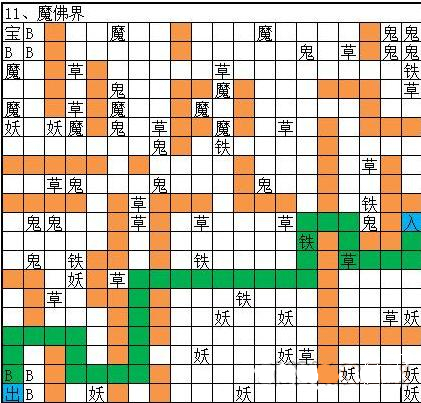 想不想修真魔佛界线路线攻略详解_想不想修真魔佛界图11最佳路线走法攻略