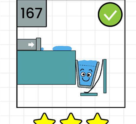 快乐玻璃杯level167怎么三星_Happy Glass第167关三星通关攻略
