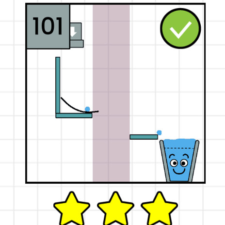 快乐玻璃杯level101怎么三星_Happy Glass第101关三星通关攻略