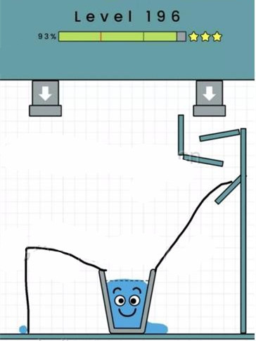 快乐玻璃杯level196怎么三星_Happy Glass第196关三星通关攻略