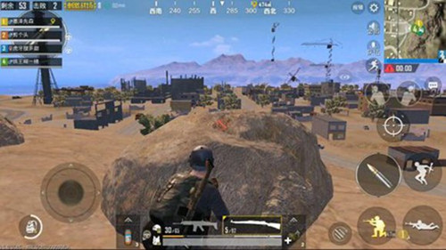 《绝地求生刺激战场》沙漠地图怎么卡点